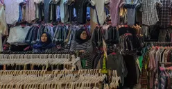 Program mudik ke Jakarta, diskon belanja hingga 80 persen. (Sumber: Poskota/Bilal Nugraha Ginanjar)