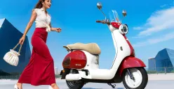Yadea OVA dikembangkan khusus untuk menunjang mobilitas perempuan modern di Indonesia. (Sumber: Dok Yadea)