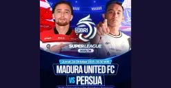 LINK LIVE STREAMING Madura United vs Persija BRI Super League Hari Ini Jumat 24 Oktober 2025 Pukul 19.00 WIB (Sumber: Instagram/sports.indosiar/Edited Muhammad Ibrahim)