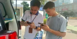 Layanan BPJS Keliling di Jalan Sudirman, Karet Tengsin, Kecamatan Tanah Abang, Jakarta Pusat, Minggu, 19 Oktober 2025. (Sumber: Dok. BPJS)