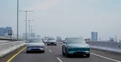 Mobil listrik Geely EX5 mendapatkan pembaruan software berupa Apple CarPlay, sistem AVAS lebih halus, dan dukungan multibahasa. (Sumber: Dok. Geely Indonesia)