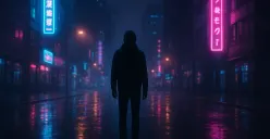 Contoh prompt Gemini AI untuk edit foto sendiri di tengah malam yang hasilnya dramatis dan keren (Sumber: AI)