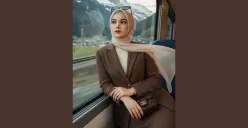 Cara Edit Foto di Kereta Express dengan OOTD Stylish Pakai Gemini AI (Sumber: TikTok/queenica1401)