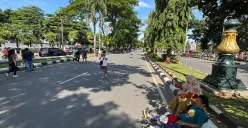 Suasana CFD di Jalan Tegar Beriman, Cibinong, Kabupaten Bogor, Minggu, 26 Oktober 2025. (Sumber: Poskota/Giffar Rivana)
