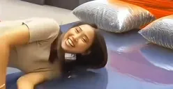 Tangkapan layar kasur jelly bed real yang tengah ramai menjadi perbincangan di media sosial. (Sumber: TikTok/@seruseruaja)