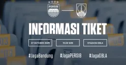 Ilustrasi informasi penukaran tiket Persib Bandung vs Persis Solo mulai dari jadwal, lokasi hingga tata caranya. (Sumber: Instagram/@persib)