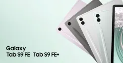 Samsung Galaxy Tab S9 FE dengan mode DeX aktif, tampil seperti laptop mini yang siap mendukung produktivitas kapan saja. (Sumber: Dok/Samsung)