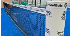 Lapangan padel Anwa Racquet Club, klub olahraga elit yang berlokasi di Taman Villa Meruya, Kembangan, Jakarta Barat roboh pada Minggu, 26 Oktober 2025. (Sumber: X/@PadelGalis)