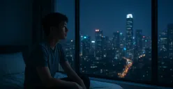 Prompt Gemini AI untuk edit foto kamar dengan latar belakang pemandangan yang indah (Sumber: AI)