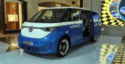 Volkswagen ID. Buzz mencatat penjualan wholesale 137 unit hingga September 2025. (Sumber: POSKOTA | Foto: Erwan Hartawan)