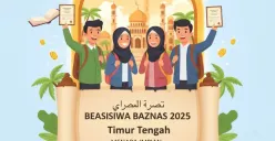 Ilustrasi beasiswa BAZNAS 2025. (Sumber: Istimewa)