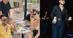 Onadio Leonardo terlihat santai bermain padel bersama sang istri, Beby Leonardo, sebelum kabar penangkapannya mencuat ke publik. (Sumber: Instagram/@onadioleonardo_official)