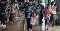 Halte CSW jadi salah satu lokasi terdampak mati lampu Jakarta hari ini, Kamis, 23 April 2026. (Sumber: Poskota/Bilal Nugraha Ginanjar)