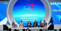 Para Speakers Hari Kedua BATIC 2025 yang berlangsung di Mangupura Hall, Bali International Convention Center, Nusa Dua, Bali, pada Kamis, 28 Agustus 2025. (Sumber: Dok Telkom)