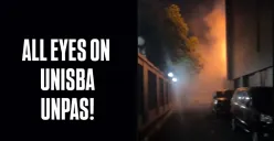 Viral Seruan All Eyes On Unisba Unpas Buntut Penembakan Gas Air Mata dan Peluru Karet Dini Hari Tadi (Sumber: Instagram/kolektifa dan X/@_KierkegaardS)