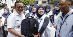 Pasukan Putih DKI Jakarta 2025 hadir memberikan layanan kesehatan home service untuk lansia dan pasien kronis, simbol pengabdian nyata di tengah kota metropolitan. (Sumber: Instagram/@dinkesdk)