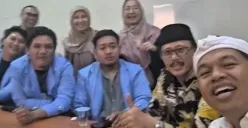 Gubernur Jawa Barat, Dedi Mulyadi berkunjung dan temui rektor serta presma Unisba. (Sumber: Instagram)
