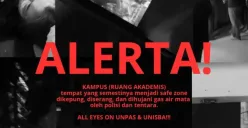 Viral insiden pengepungan Unisba dan Unpas di Bandung, ada apa? (Sumber: X)