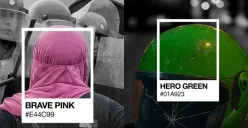Asal usul Brave Pink dan Hero Green yang viral di medsos. (Sumber: X/@anyyyqzsr)