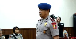 Danyon Resimen 4 Korps Brimob Polri, Kompol Cosmas K Gae, dipecat dari kepolisian, buntut tragedi rantis lindas driver ojol, Affan Kurniawan. (Sumber: Dok Mabes Polri)