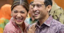 Potret Franka Franklin bersama dengan Nadiem Makarim. (Sumber: Instagram/@frankanadiemmakarim)