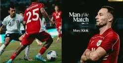 Penampilan 4 pemain Persib Bandung bersama Timnas Indonesia memuaskan, Marc Klok sabet Man of The Match lawan China Taipei. (Sumber: kolase Instagram)