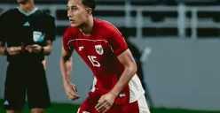 Miliano Jonathans debut bersama Timnas Indonesia pada laga melawan China Taipei, Jumat 5 September 2025. (Sumber: Instagram/@timnasindonesia)