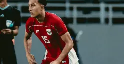 Potret Miliano Jonathans saat berseragam Timnas Indonesia. (Sumber: Instagram/@TimnasIndonesia)
