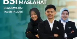 Program beasiswa BSI Talenta 2025. (Sumber: Istimewa)