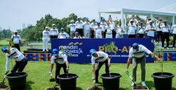Bank Mandiri lewat Livin' Planet menamam 559 berbagai jenis pohon. (Sumber: Dok. Bank Mandiri)