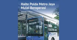 Halte Polda Metro Jaya dan Senayan Bank Jakarta Kembali Beroperasi Hari Ini Senin 8 September 2025 (Sumber: Instagram/dkijakarta)