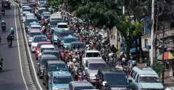Ilustrasi kemacetan di Jakarta. (Sumber: Poskota/Bilal Nugraha Ginanjar)
