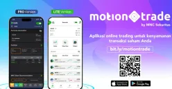 Aplikasi MotionTrade Lite untuk investasi trading saham. (Sumber: Istimewa)