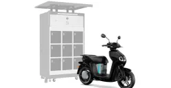 Yamaha uji coba motor listrik dengan sistem tukar baterai bersama layanan ride sharing. (Sumber: Dok Yamaha Indonesia)