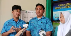 Pengurus OSIS SMAN 14 Kota Bekasi. (Sumber: POSKOTA | Foto: Nurpini Aulia Rapika)