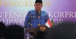 Bupati Bogor Rudy Susmanto, mengeluarkan Surat Edaran yang meminta ASN Pemkab jangan flexing (Sumber: Pemkab Bogor)