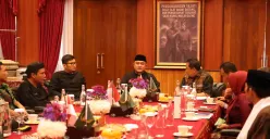 Bupati Bogor Rudy Susmanto saat Monev kondusivitas daerah Kabupaten Bogor. (Sumber: Pemkab Bogor)