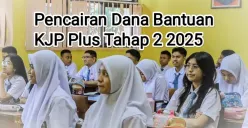 Pencairan dana KJP Plus Tahap 2 tahun 2025. (Sumber: Instagram/@upt.p4op)