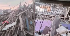 Potret puing-puing rumah yang rusak akibat ledakan misterius di Pamulang, Tangerang Selatan. (Sumber: Instagram/@seputartangsel)