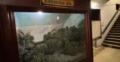 Diaroma perjuangan Bojongkokosan di Museum Perjoangan, Kelurahan Ciwaringin, Kecamatan Bogor Tengah, Kota Bogor, Jumat, 12 September 2025. (Sumber: Poskota/Giffar Rivana)