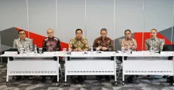Beberapa perwakilan Telkom Indonesia saat agenda Telkom-Public Expose Live 2025 secara daring, Jumat, 12 September 2025. (Sumber: Dok. Telkom Indonesia)