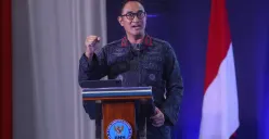 Kepala BNN RI, Komjen Pol Suyudi Ario Seto, menyampaikan arahannya dalam kegiatan Commander Wish di Balai Besar Rehabilitasi BNN, Lido, Jawa Barat, Kamis, 11 September 2025. (Sumber: Biro Humas dan Protokol BNN)
