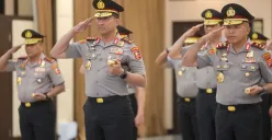 Kepala BNN RI, Suyudi Ario Seto, resmi menyandang pangkat Komisaris Jenderal Polisi (Komjen Pol) dalam Upacara Korps Raport di Rupattama Mabes Polri, Jakarta Selatan, Jumat, 12 September 2025. (Sumber: Biro Humas dan Protokol BNN)