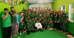 DPC PPP Pandeglang mendukung Mardiono di Muktamar X. (Sumber: Istimewa)