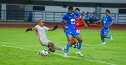 Potret pemain Persib Bandung, Uilliam Barros saat berlaga di ACL 2. (Sumber: Persib)
