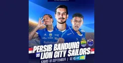 Jadwal Pertandingan Persib Bandung vs Lion City Sailors Live di RCTI (Sumber: Instagram/rctisports)