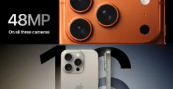 Ilustrasi perbandingan iPhone 17 Pro Max dan iPhone 16 Pro Max. (Sumber: Apple)