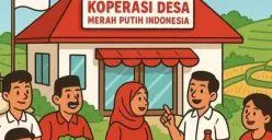 Ilustrasi pengumuman hasil seleksi Koperasi Merah Putih. (Sumber: UGM)