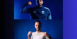 Anderson Lopes dan Bart Ramselaar pemain Lion City Sailors FC (Sumber: Lion City Sailors FC)