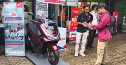 FIFGROUP kembali menjadi platinum sponsor di Indonesia Motorcycle Show (IMOS) 2025 dengan promo menarik dan berbagai aktivitas seru. (Sumber: Poskota/Erwan Hartawan)